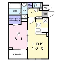 グレース讃良の物件間取画像